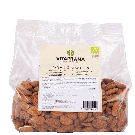 Organic Almonds, 750g