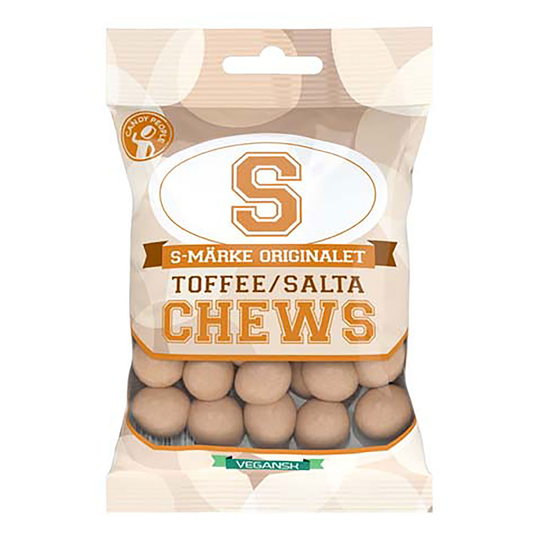 S-Märke Toffe/Salta Chews - 70 gram