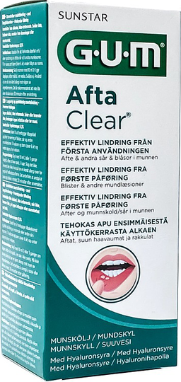 GUM AftaClear Munskölj 120ml