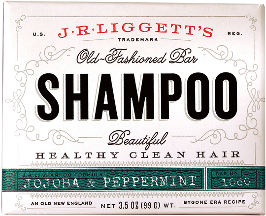 J.R. Ligget's Shampoo Bar Jojoba & Peppermint 99 g