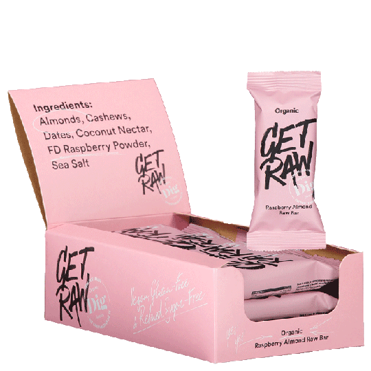 12 x GET RAW bar, 42 g