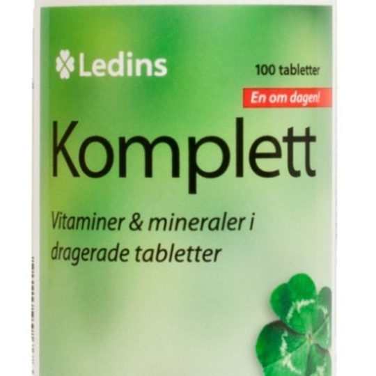 Ledins Komplett multivitamin 100 tabletter