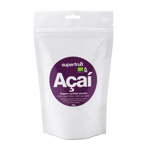 Superfruit Acai pulver, 90g ekologisk