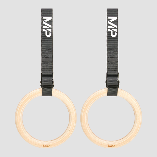 MP Gymnastic Rings - Svarta