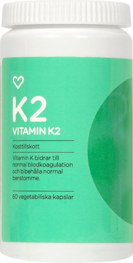 Hjärtats Vitamin K2 Kapsel 60st