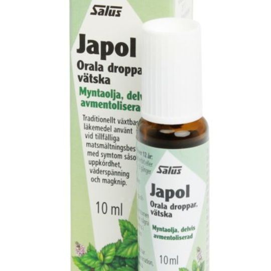 Salus Japol Myntaolja, orala droppar 10 ml