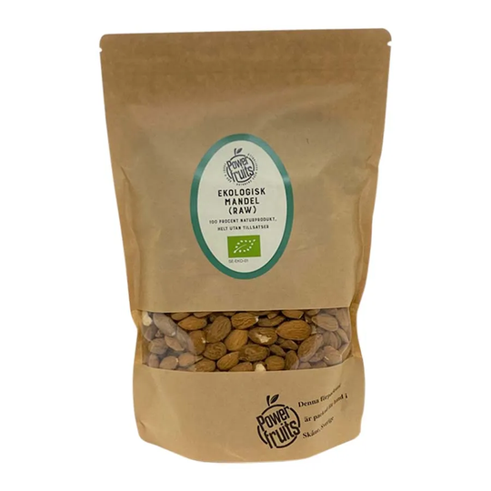 Powerfruits Mandlar, 1 kg ekologisk
