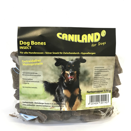Caniland Dog Bones Insect - Ekonomipack: 3 x 175 g