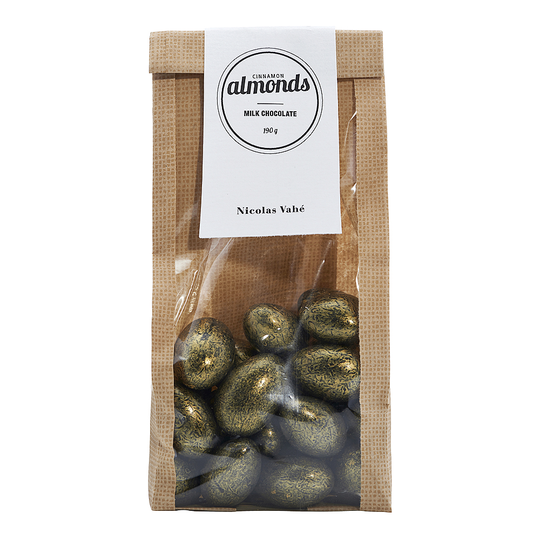 VAHÉ - Chokladöverdragna Mandlar med Kanel 190 g