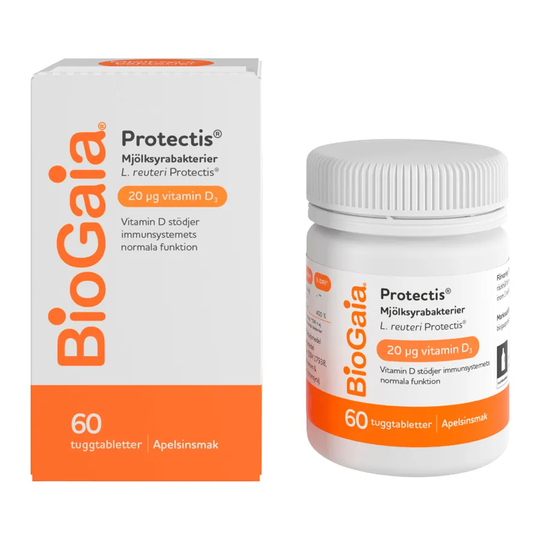 BioGaia Protectis 20 Mcg Vitamin D3, 60 tabletter