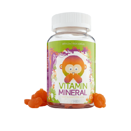 Monkids Vitamin+Mineral 60 st tabletter