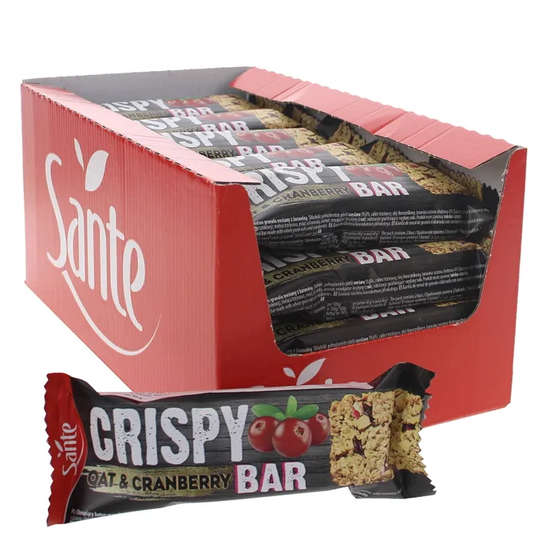 Sante Bars Havre Tranbär 24-pack