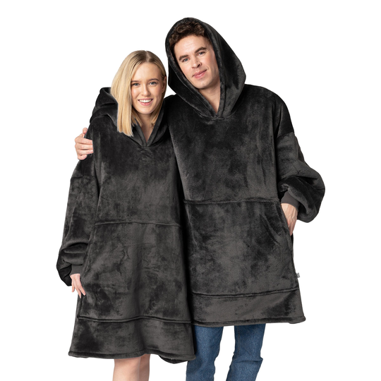 Grå Megahoodie - One size