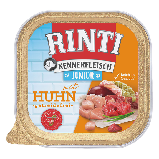 Ekonomipack: RINTI Junior 18 x 300 g - Kyckling
