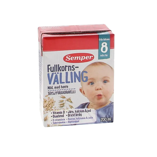 Semper 5 x Fullkornsvälling Mild 8 Månaders