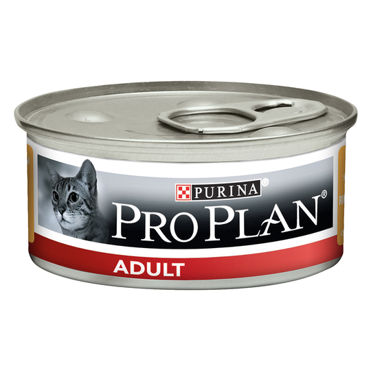 Pro Plan Cat Adult Kyckling Ekonomipack: 48 x 85 g