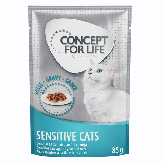 Concept for Life Sensitive Cats - i sås - 12 x 85 g