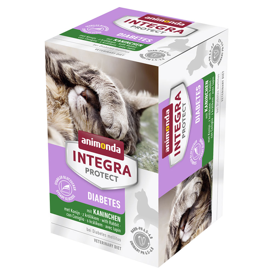 Animonda Integra Protect Adult Diabetes 6 x 100 g portionsform - Kanin