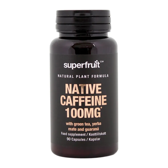 Superfruit Native Caffeine 100mg, 90 kapslar