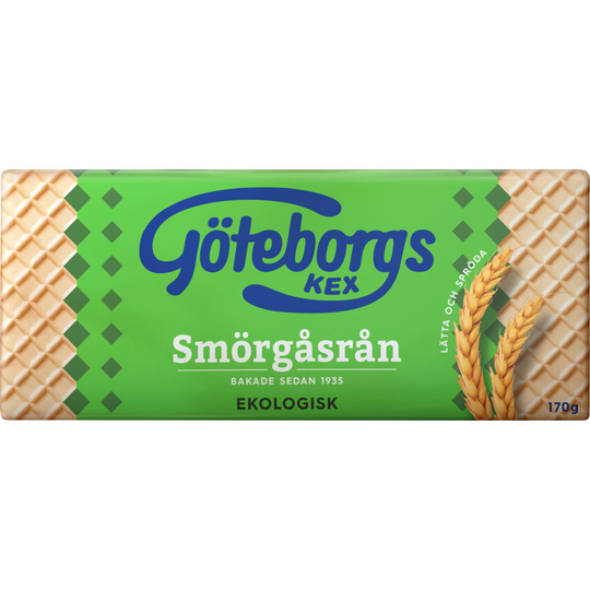 Göteborgs Kex Smörgåsrån Ekologisk 170 g