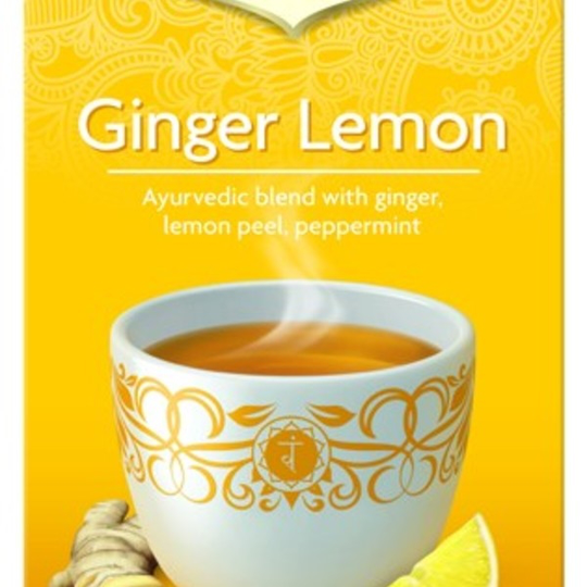 YogiTea Ginger Lemon 17 tepåsar