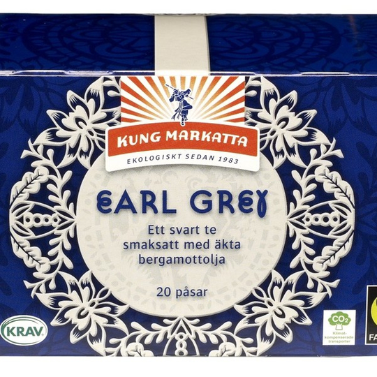 Kung Markatta Earl Grey 20 Påsar
