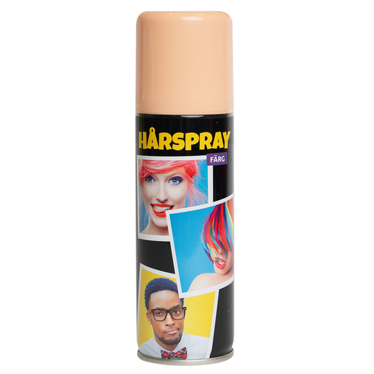 Hårspray, färg pastell peach