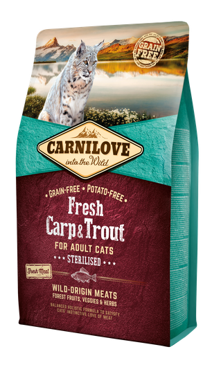 Carnilove Fresh Carp o Trout Sterilised 2kg