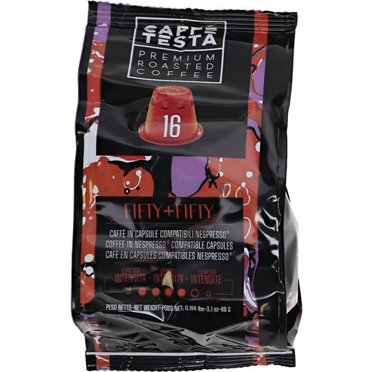 Caffe Testa Kaffekapslar Fifty + Fifty