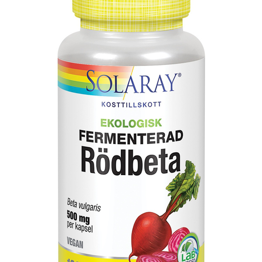 Solaray Fermenterad Rödbeta 100 kapslar