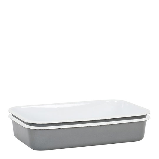 Kockums - Ugnsform 30x20 cm 2-pack Grå