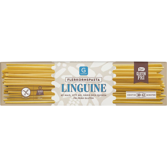 Garant Glutenfri Linguine Flerkornspasta 400 g