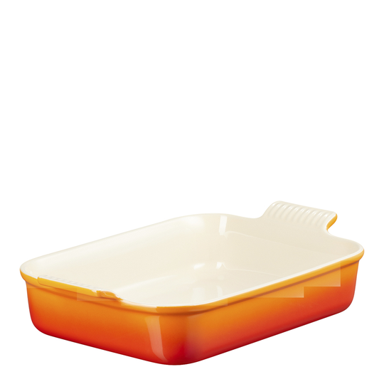 Le Creuset - Heritage Rektangulär Form 19x15 cm Vulkan