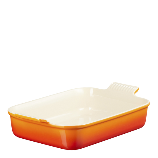 Le Creuset - Heritage Rektangulär Form 26x19 cm Volcanic
