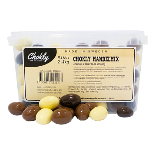 Chokly Mandelmix Storpack - 2,4 kg