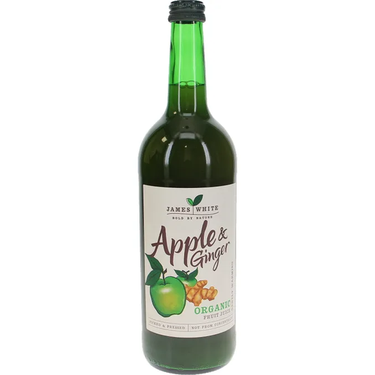 James White Juice Äpple Ingefära Eko