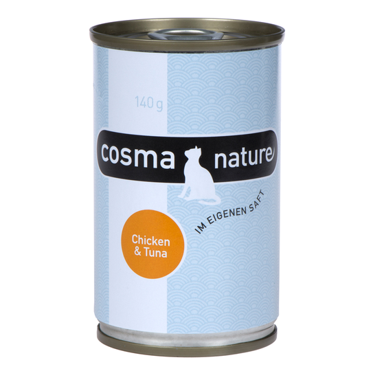 Ekonomipack: Cosma Nature 12 x 140 g - Kycklingfilé