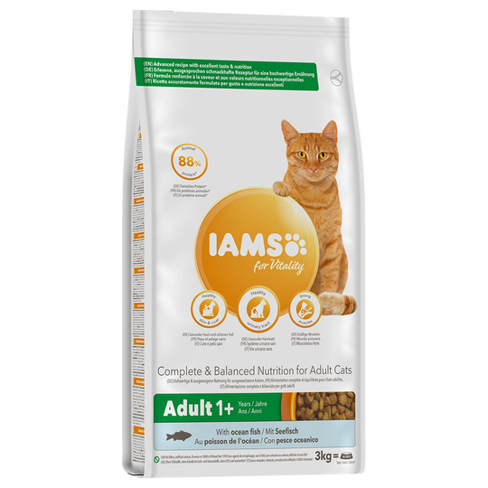 IAMS for Vitality Adult Sea Fish 3 kg