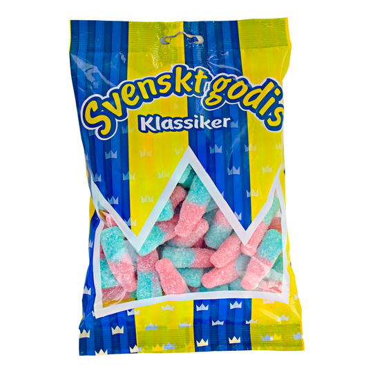 Svenskt Godis Klassiker Fizzy Bottles - 325 gram