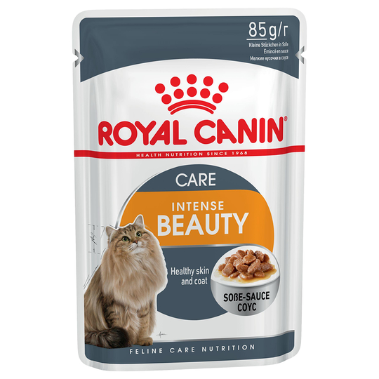 Royal Canin Intense Beauty i sås - 12 x 85 g