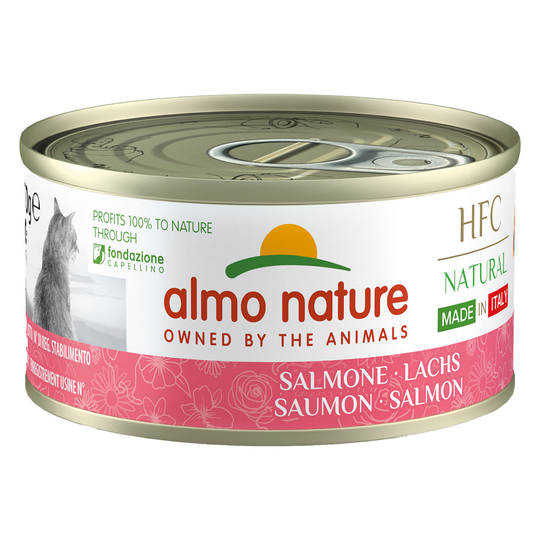 Ekonomipack: Almo Nature HFC Natural Made in Italy 24 x 70 g - Lax