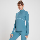 MP Women's Velocity Ultra 1/4 Zip Top - Blå - XXS