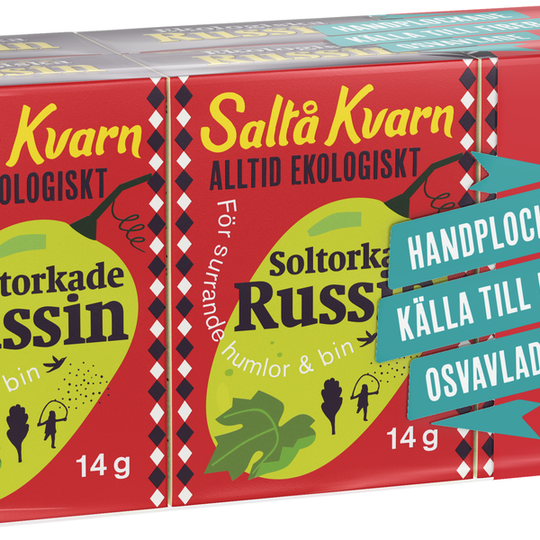 Saltå Kvarn Russin minipack 6x14 g