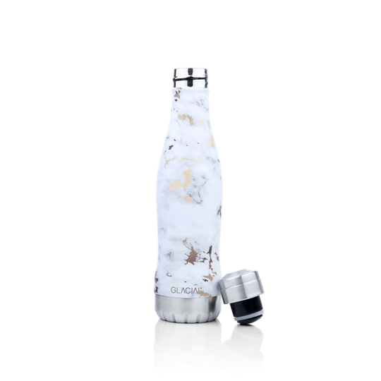 GLACIAL White Golden Marble Flaska 400 ml