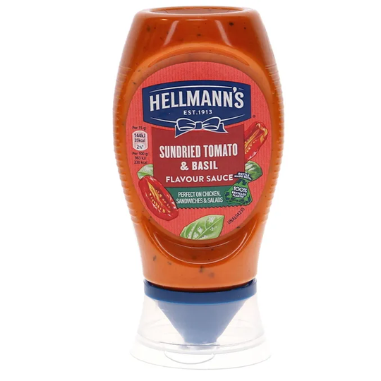 Hellmann's 2 x Sås Soltorkad Tomat & Basilika