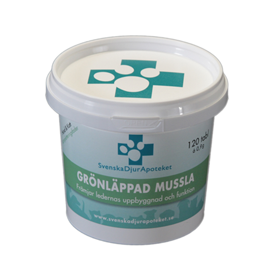 Svenska DjurApoteket Grönläppad Mussla 120 st