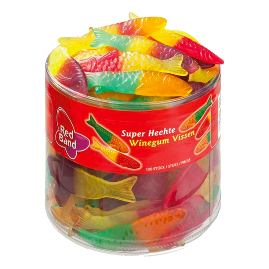 Red Band Vingummifiskar - 1,2 kg