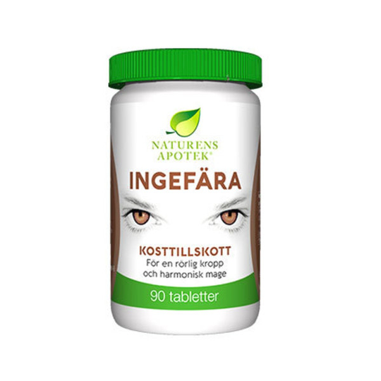 Naturens Apotek Ingefära 90 tabletter