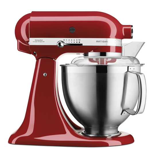 KitchenAid - KitchenAid Artisan Köksmaskin 5KSM185PS 4,8 L Röd
