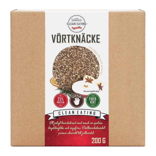 Clean Eating Vörtknäckebröd 200 g